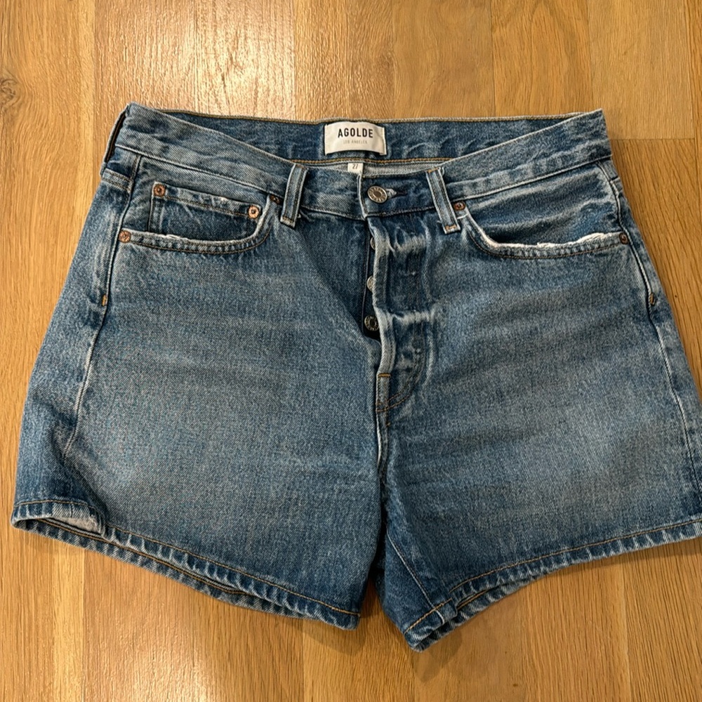 AGOLDE Parker denim shorts, 27